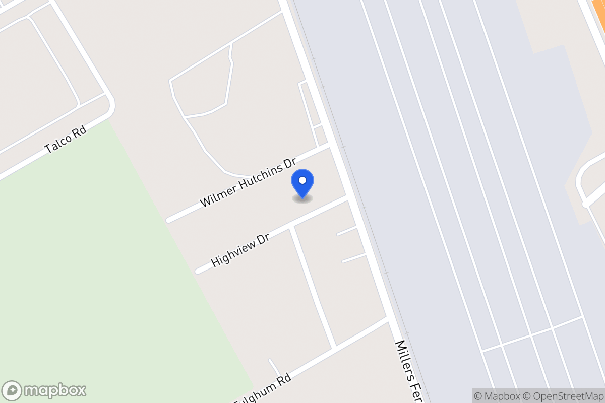 Map of 1002 Highview Dr