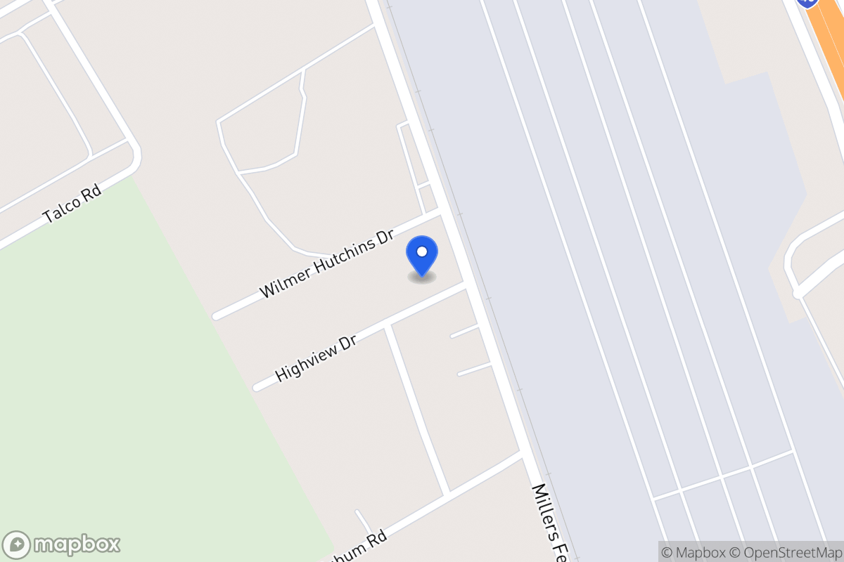 Map of 1000 Highview Dr