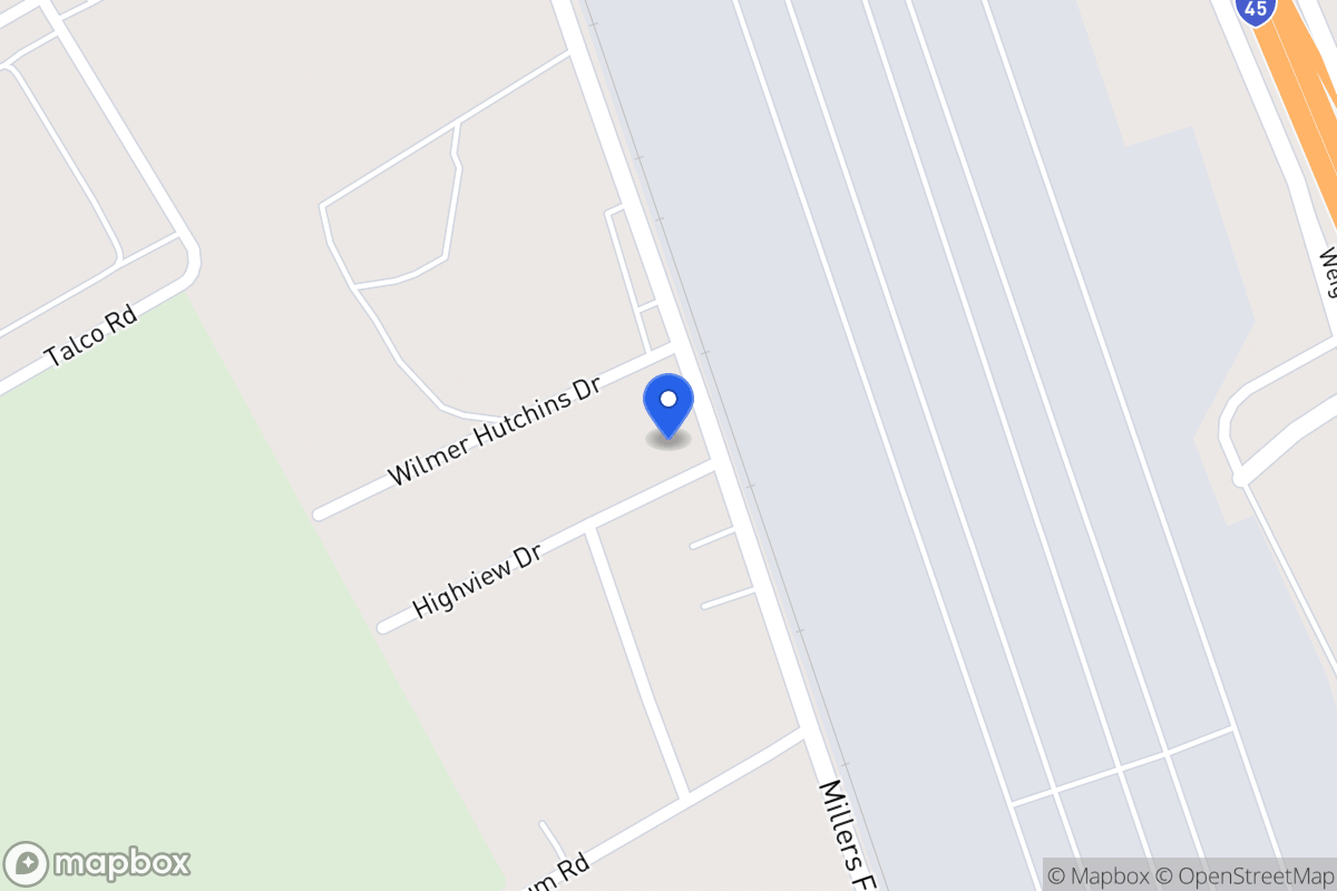 Map of 998 Highview Dr