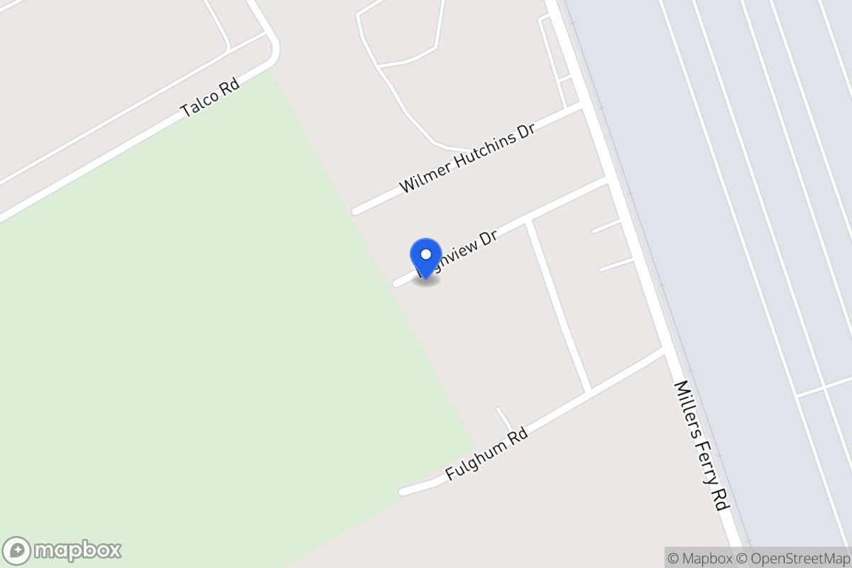 Map of 1015 Highview Dr