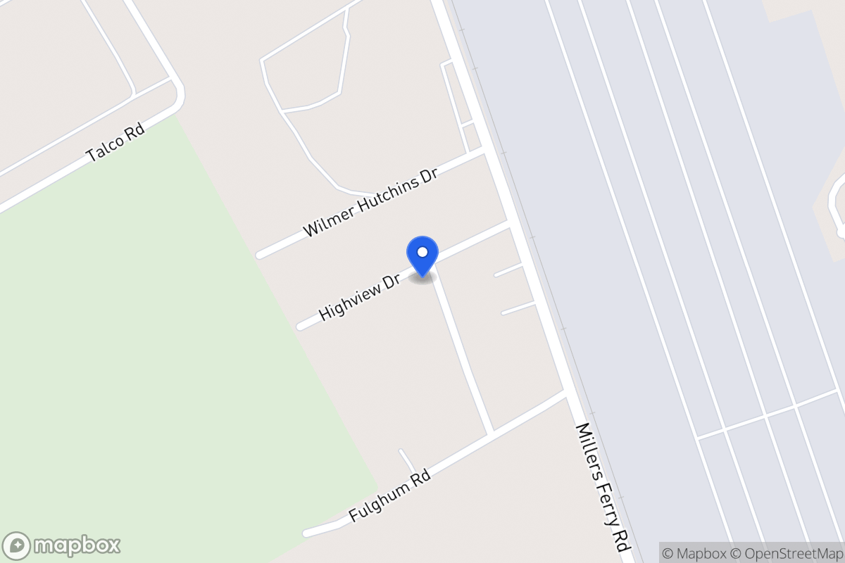 Map of 1005 Highview Dr