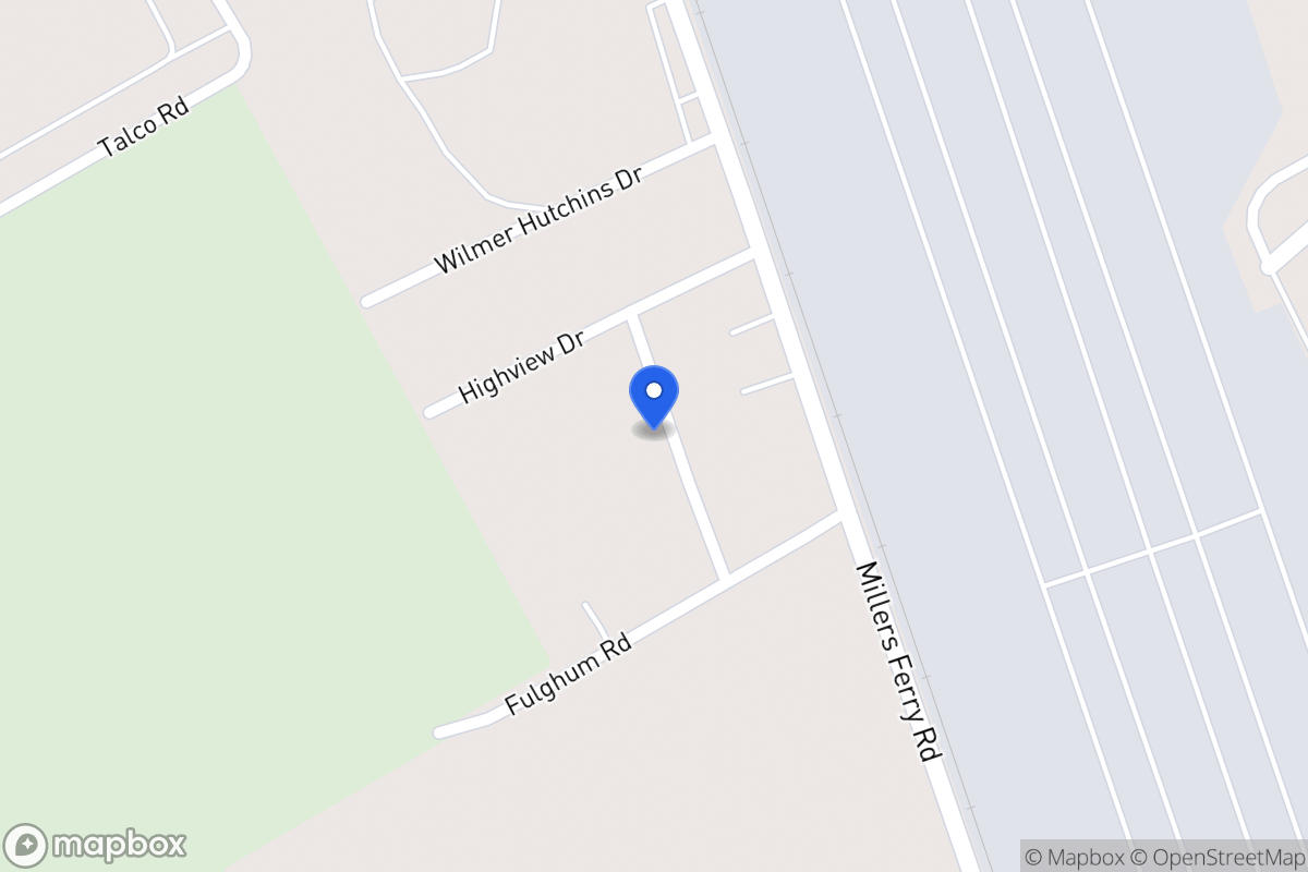 Map of 1002 N Cartwright Cir
