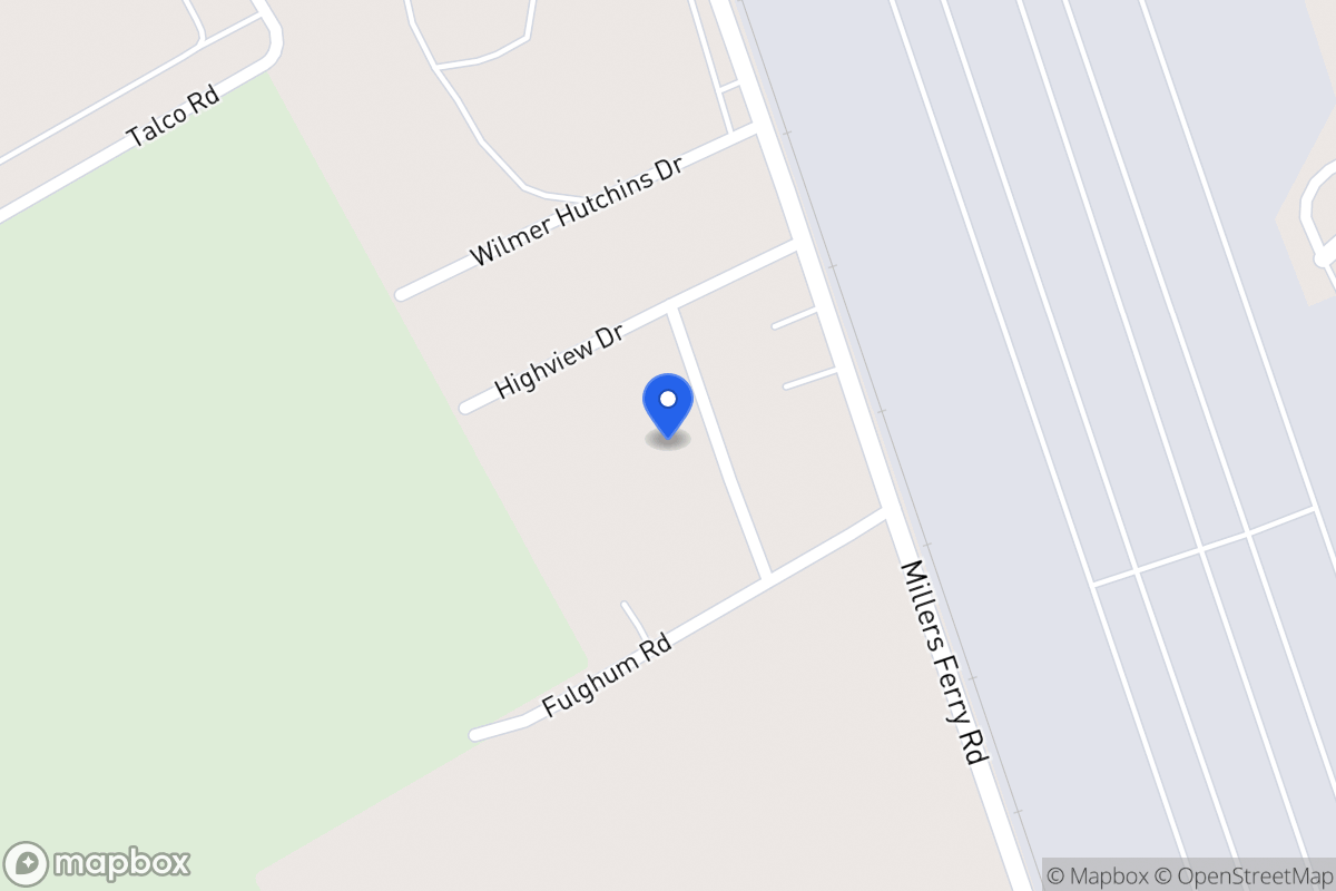 Map of 1006 N Cartwright Cir