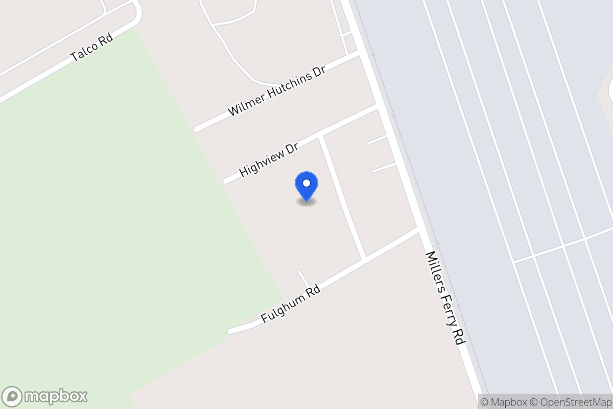 Map of 1010 N Cartwright Cir