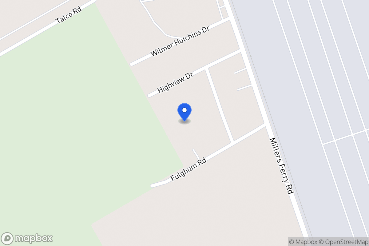Map of 1021 S Cartwright Cir