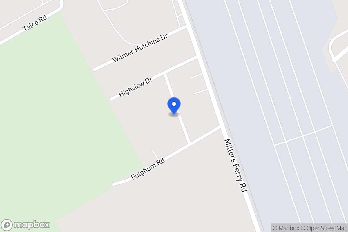 Map of 1001 S Cartwright Cir