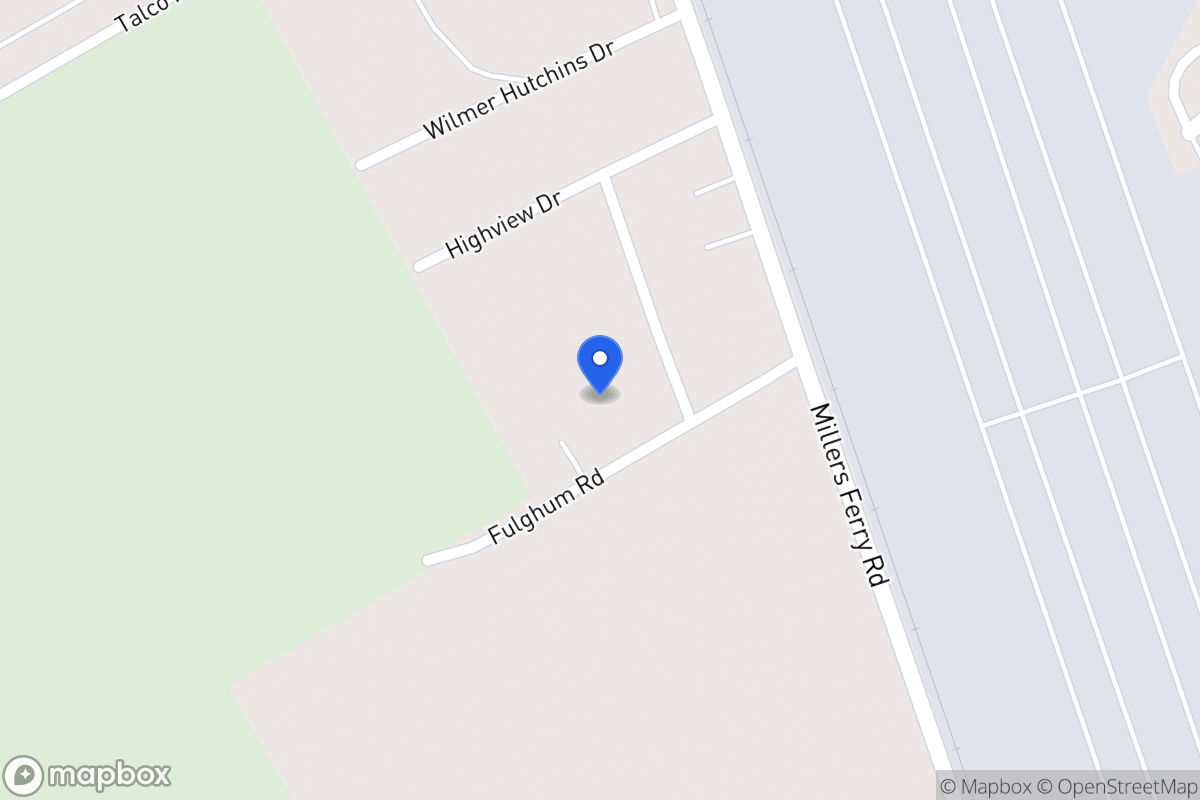 Map of 1010 S Cartwright Cir