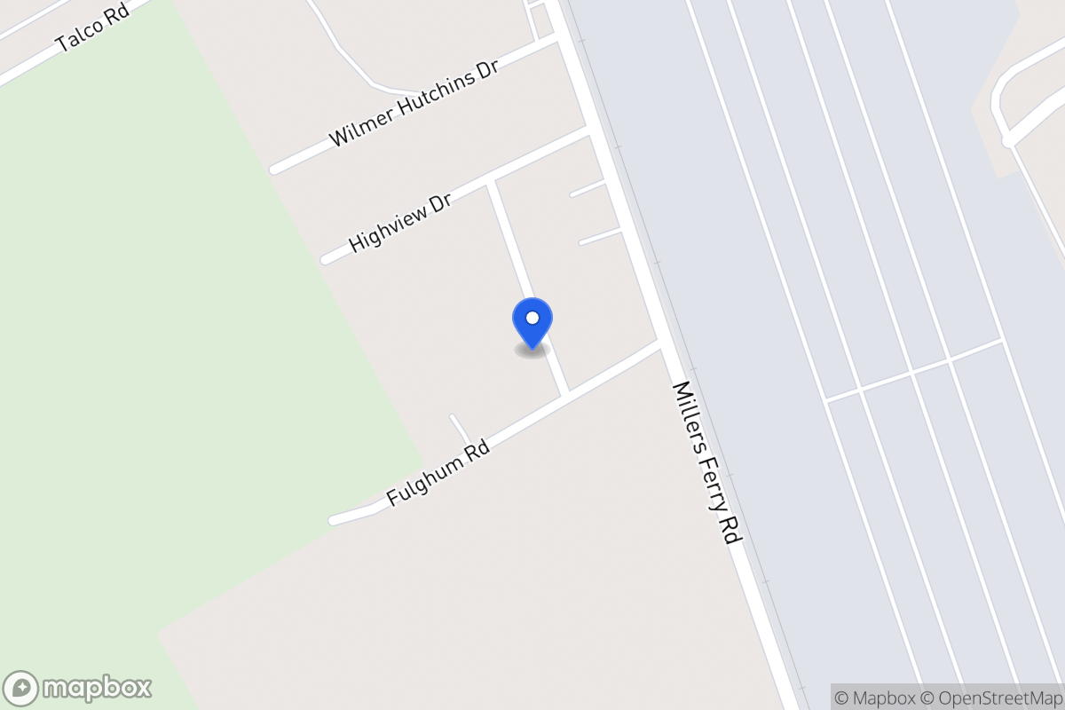 Map of 1002 S Cartwright Cir