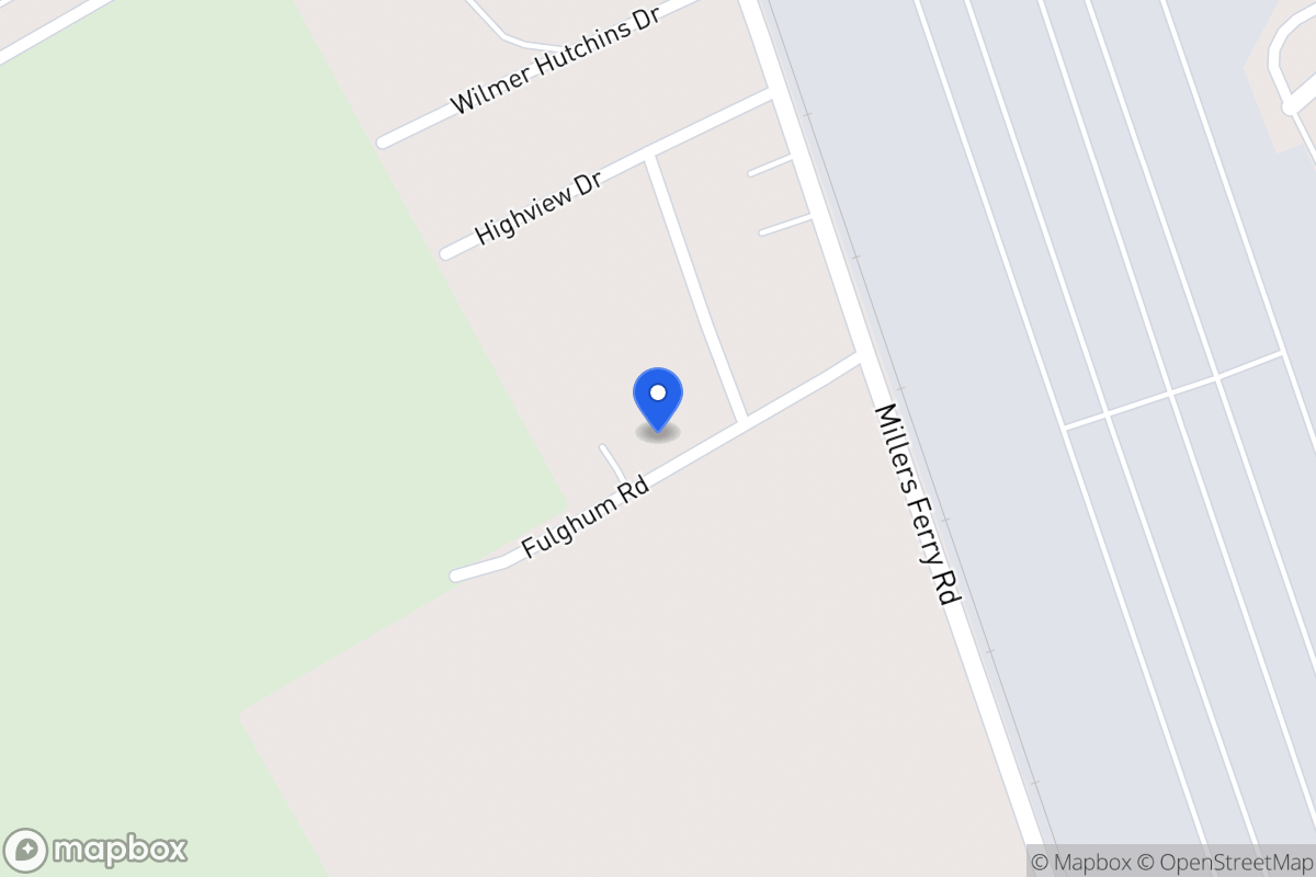 Map of 1006 W Fulghum Rd