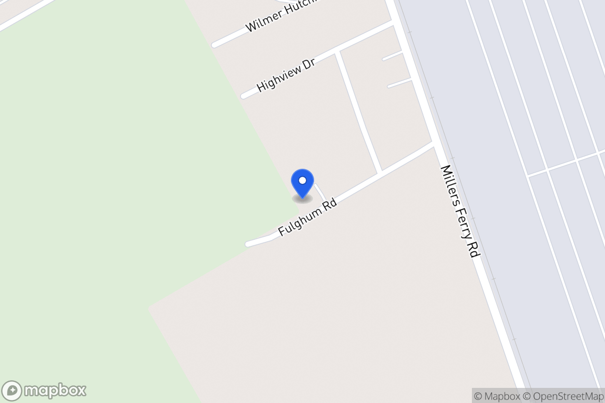 Map of 1010 Fulghum Rd