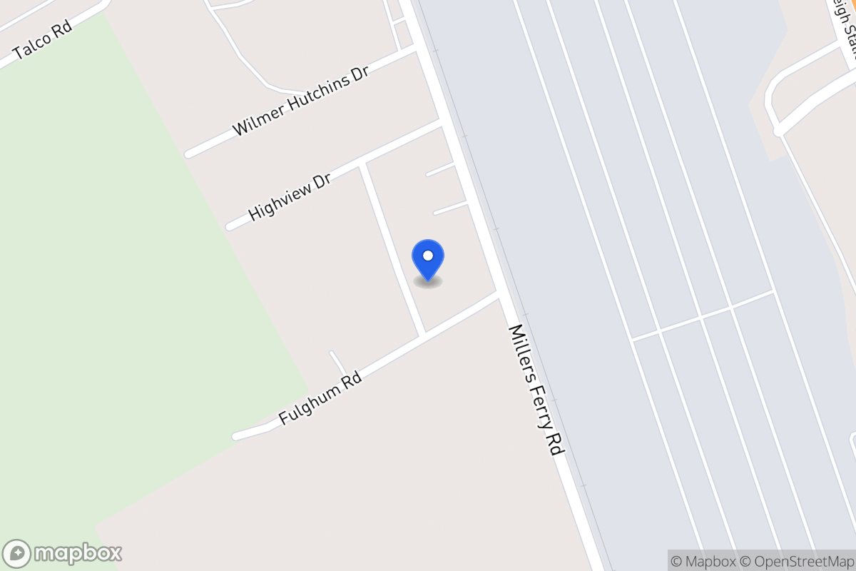 Map of 1021 Wanda Dr