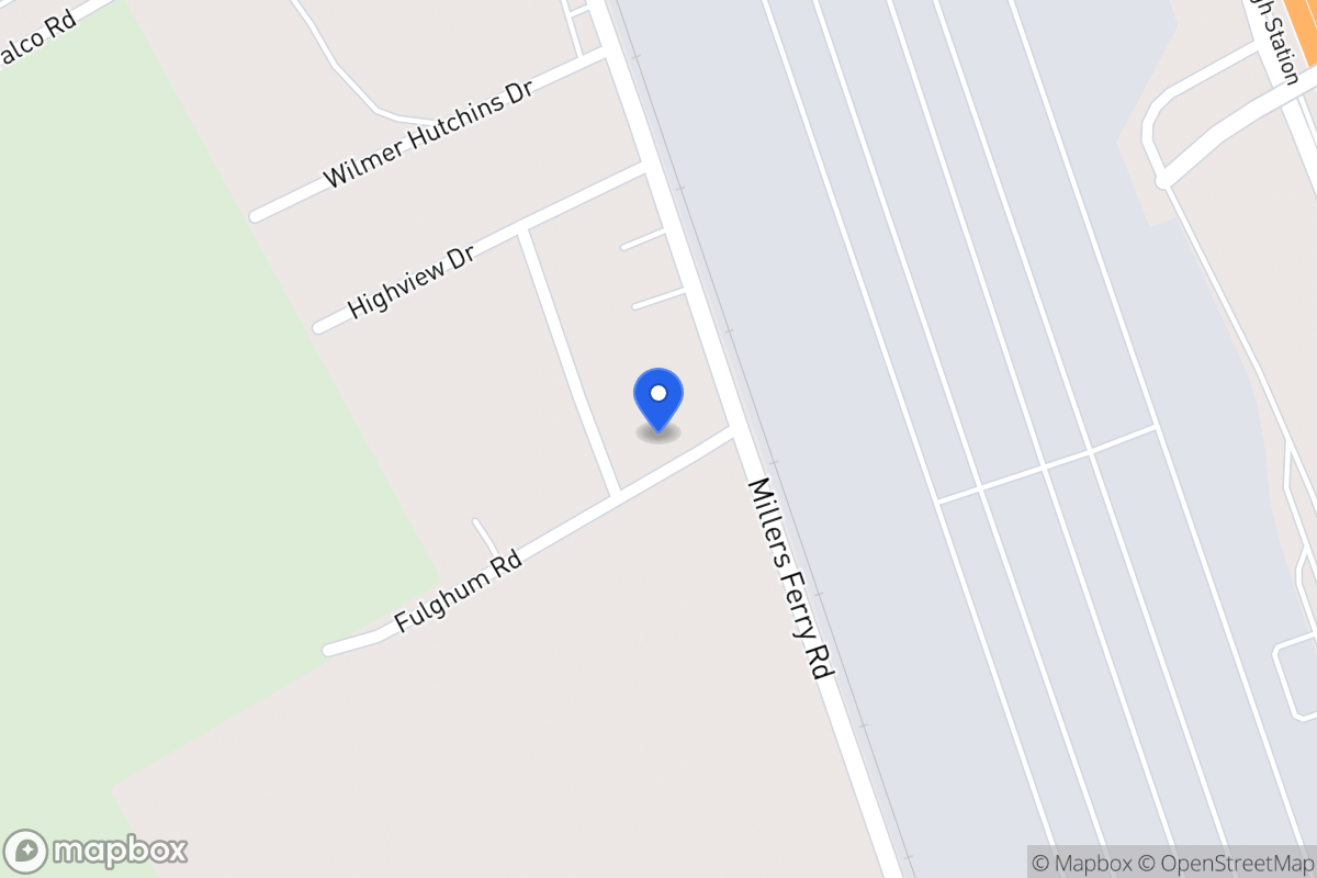 Map of 902 W Fulghum Rd