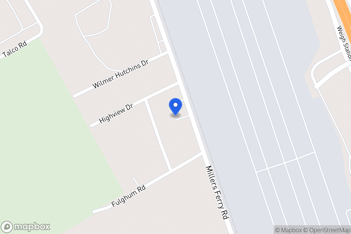 Map of 1613 Millers Ferry Rd