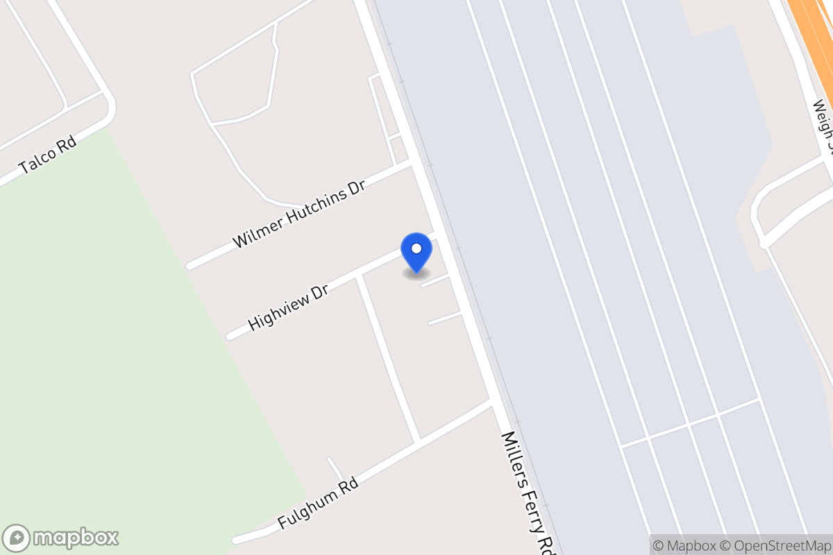Map of 1617 Millers Ferry Rd