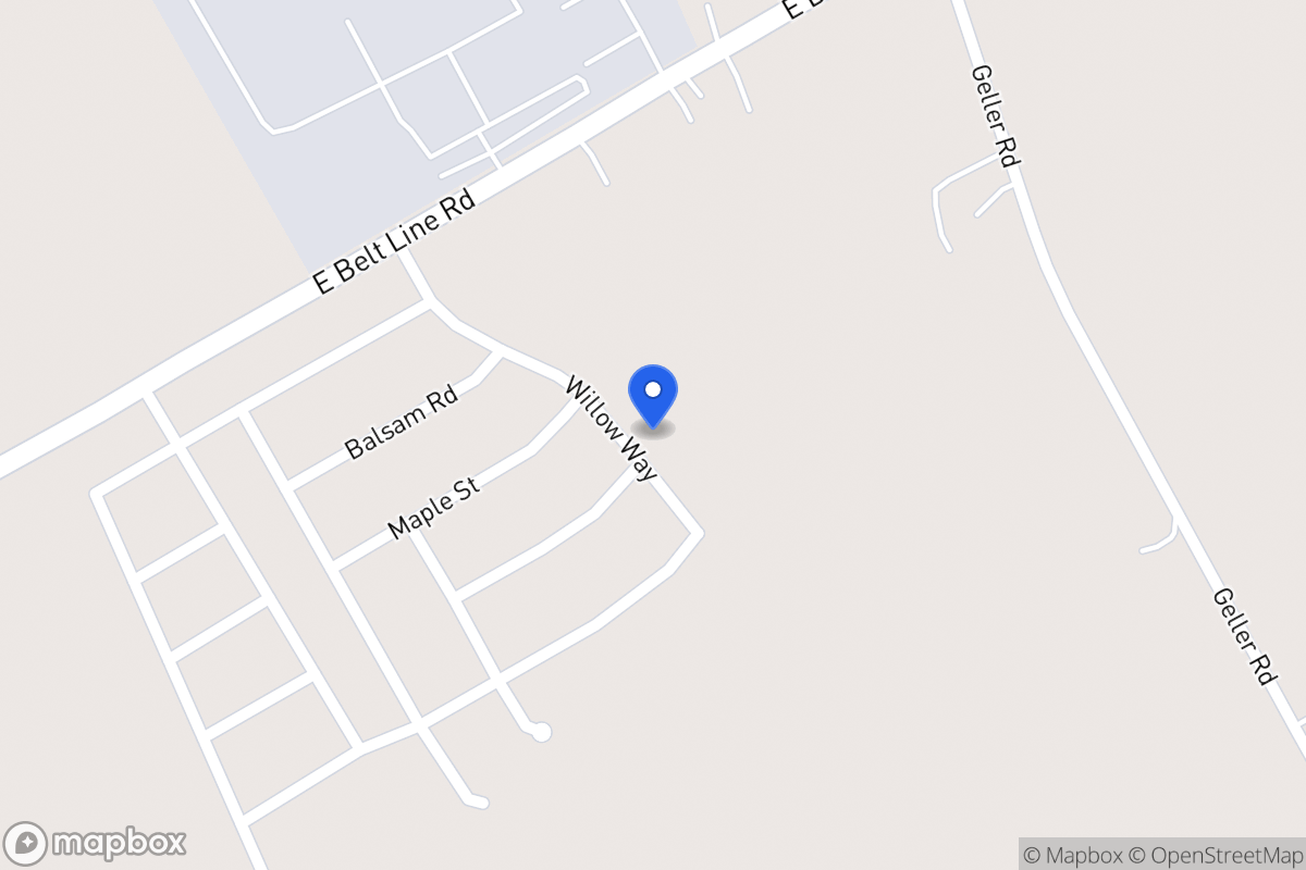 Map of 214 Willow Way