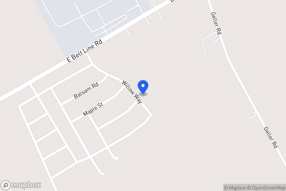 Map of 218 Willow Way