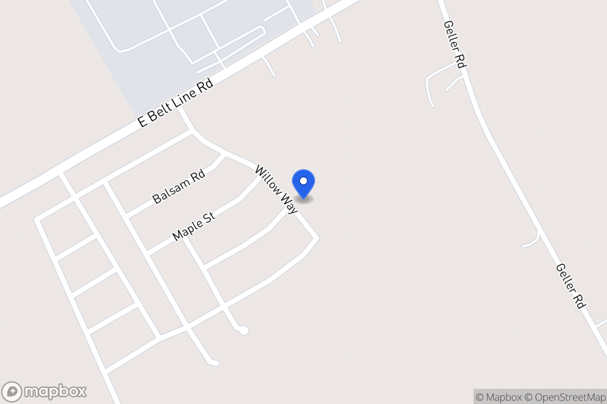 Map of 222 Willow Way