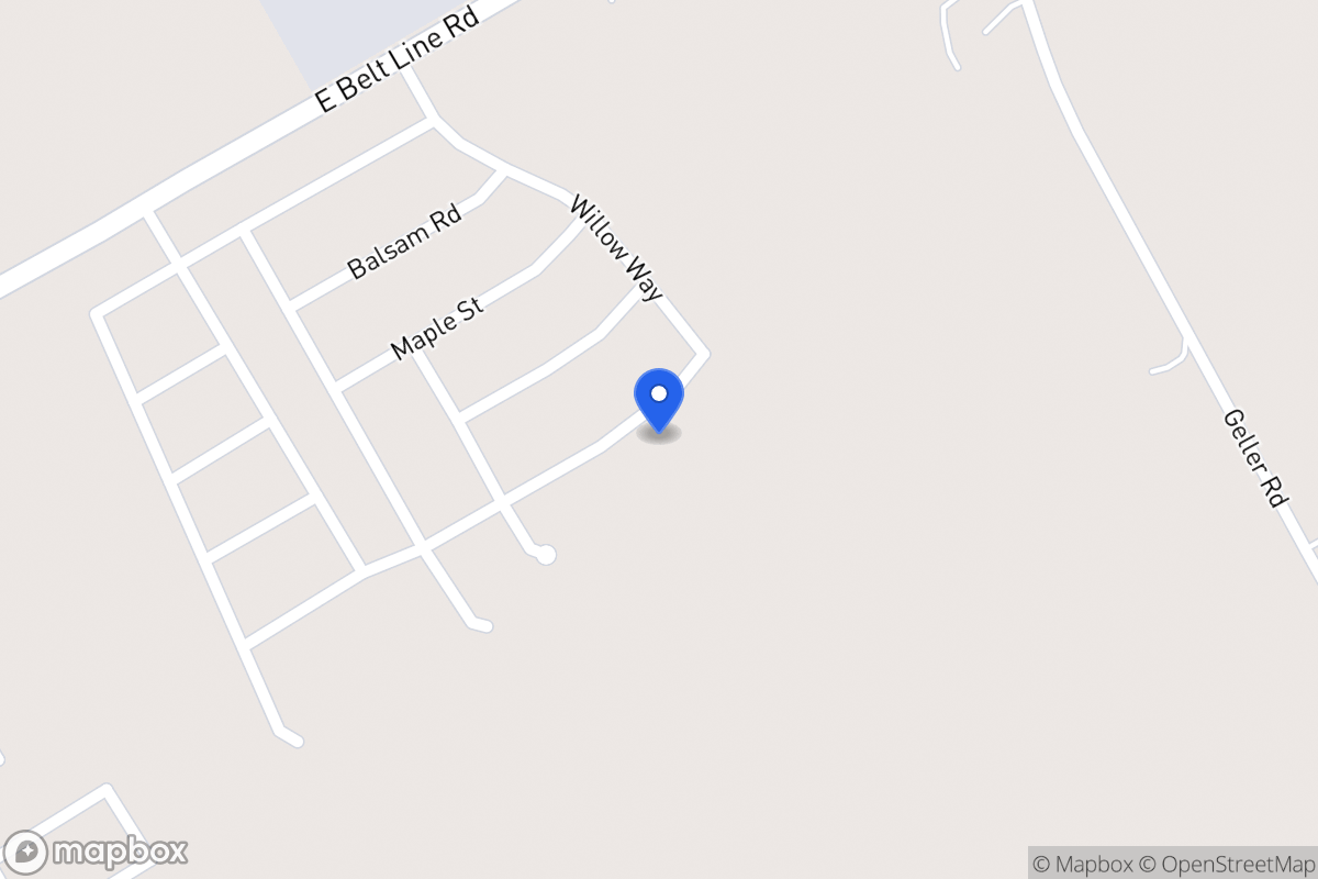 Map of 1274 Hackberry Trl