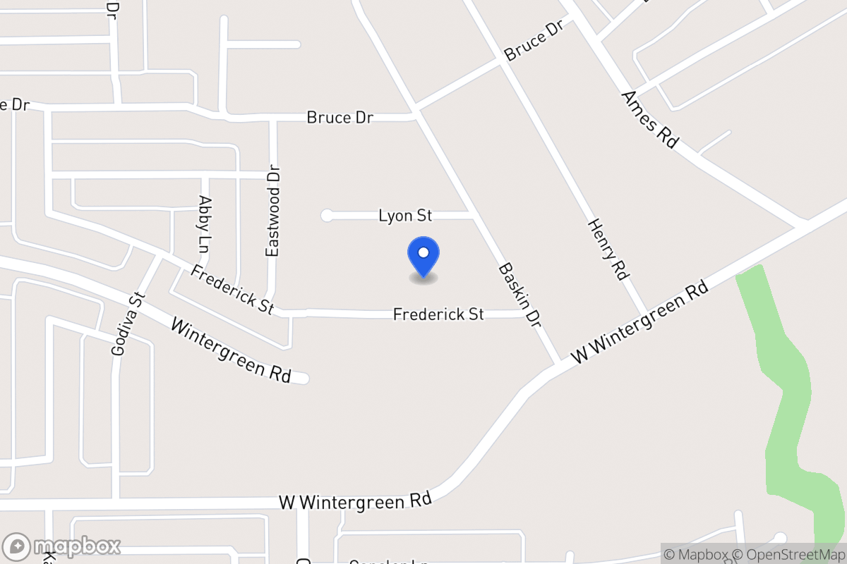 Map of 1631 Frederick St