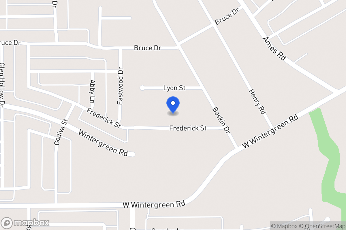 Map of 1635 Frederick St