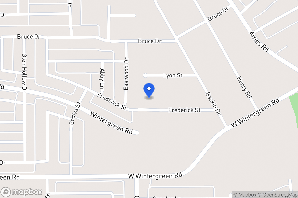 Map of 1655 Frederick St
