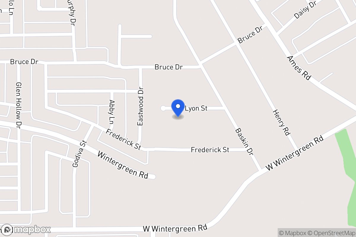 Map of 1656 Lyon St
