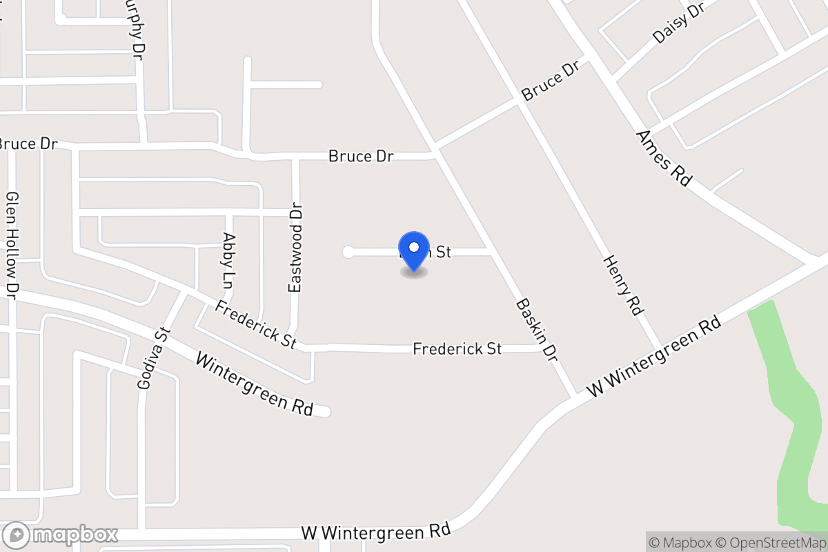 Map of 1640 Lyon St