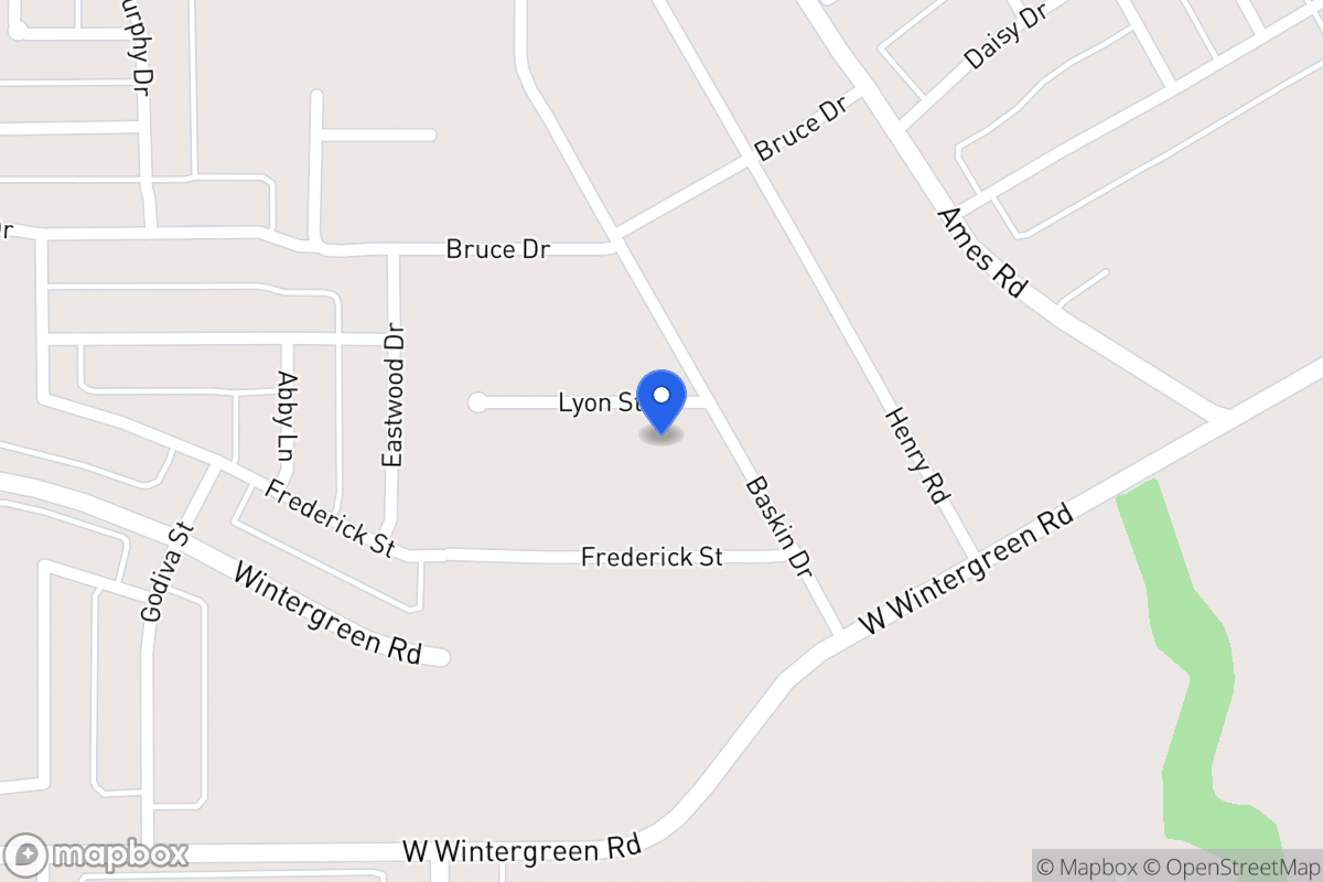 Map of 1626 Lyon St