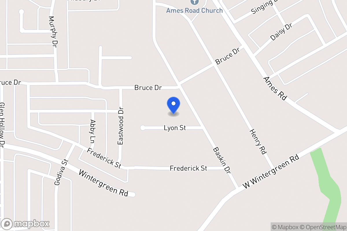 Map of 1629 Lyon St