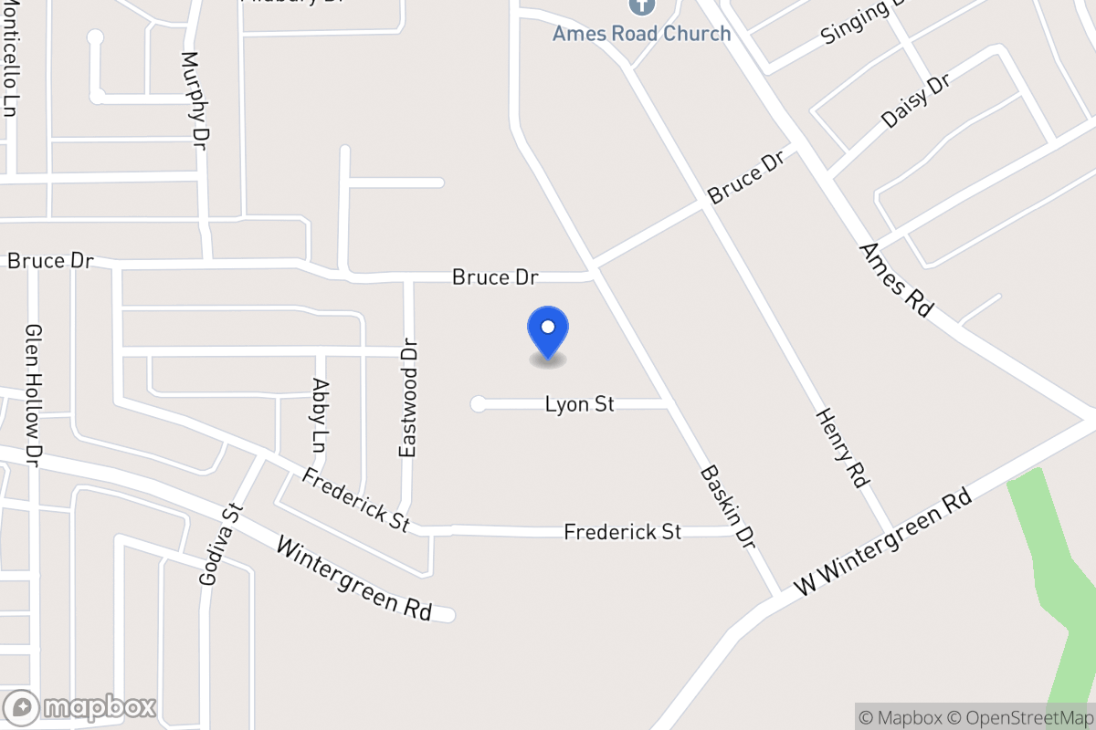 Map of 1647 Lyon St