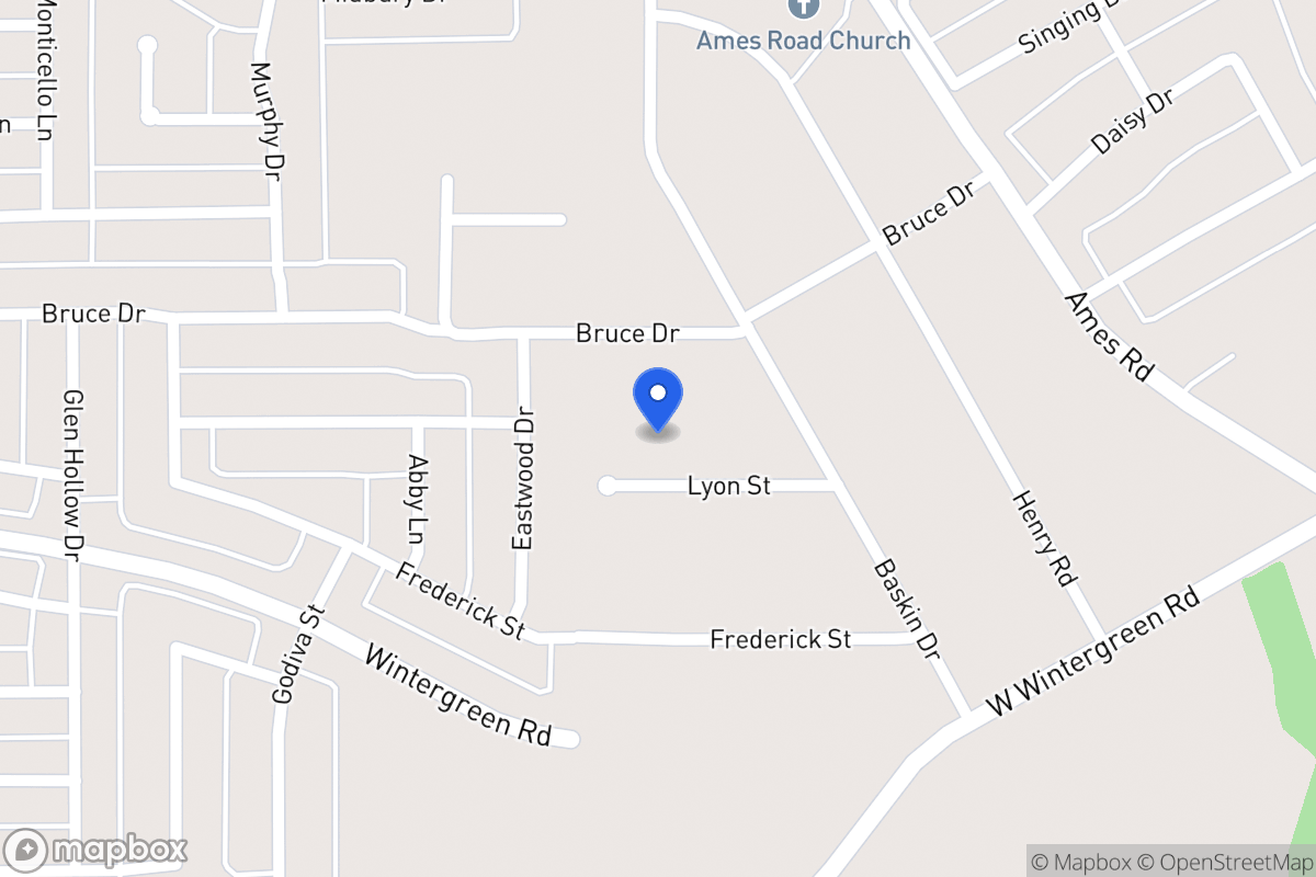 Map of 1653 Lyon St