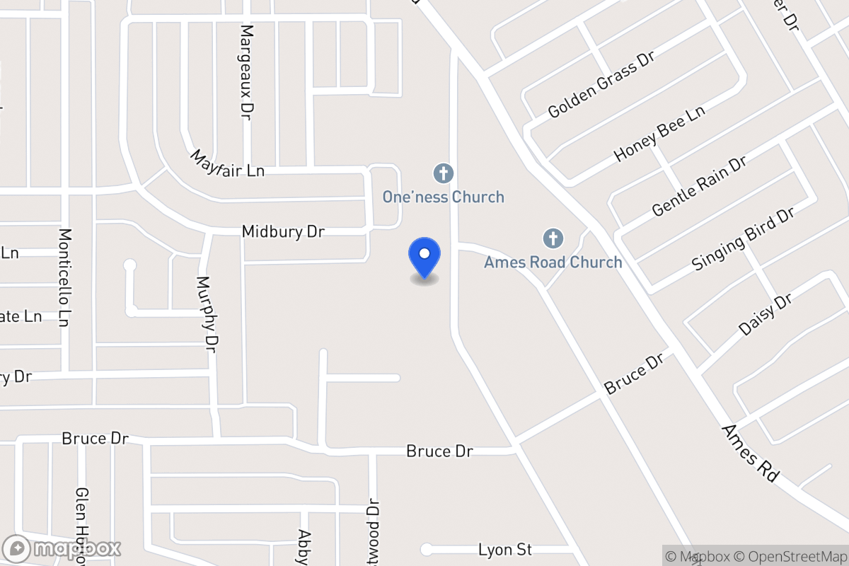 Map of 3149 Baskin Dr