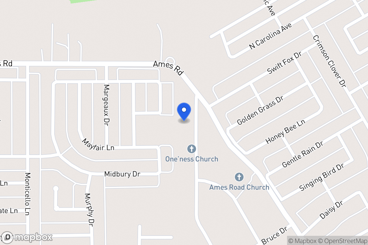 Map of 3219 Baskin Dr