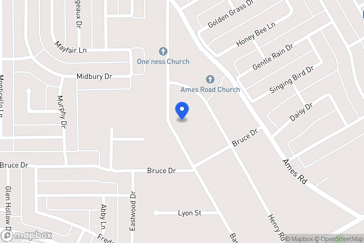 Map of 3038 Baskin Dr
