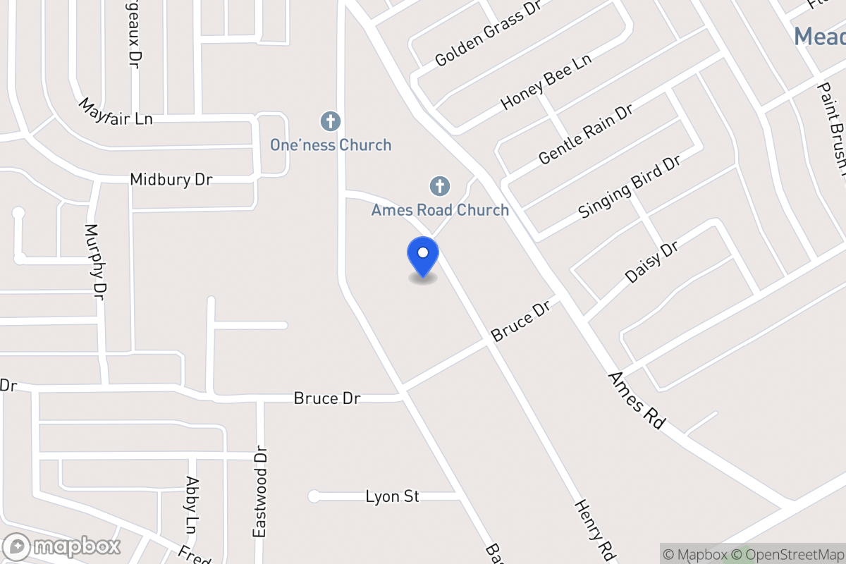 Map of 3027 Henry Rd