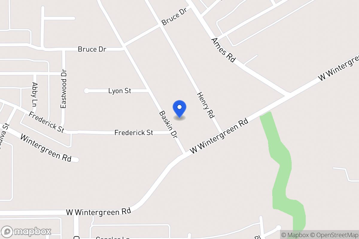 Map of 2810 Baskin Dr