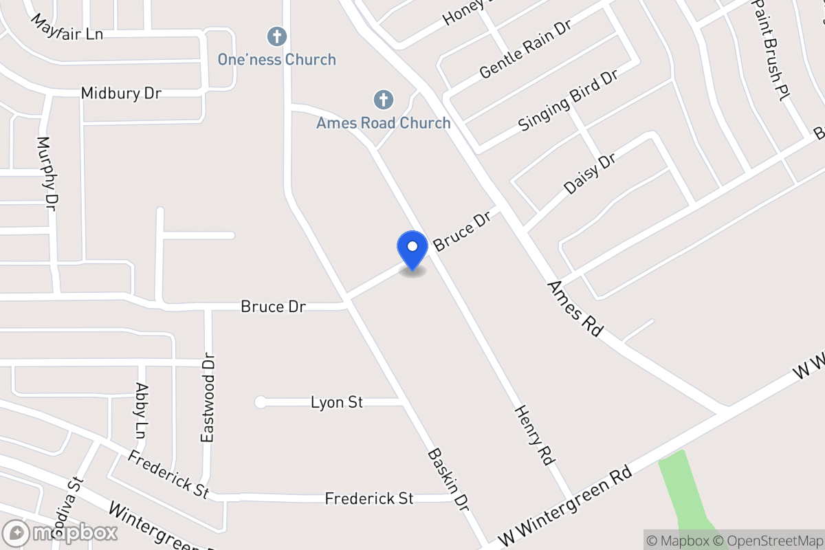 Map of 2937 Henry Rd