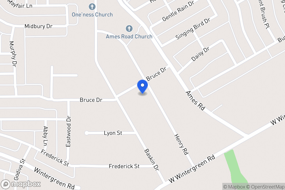 Map of 2929 Henry Rd