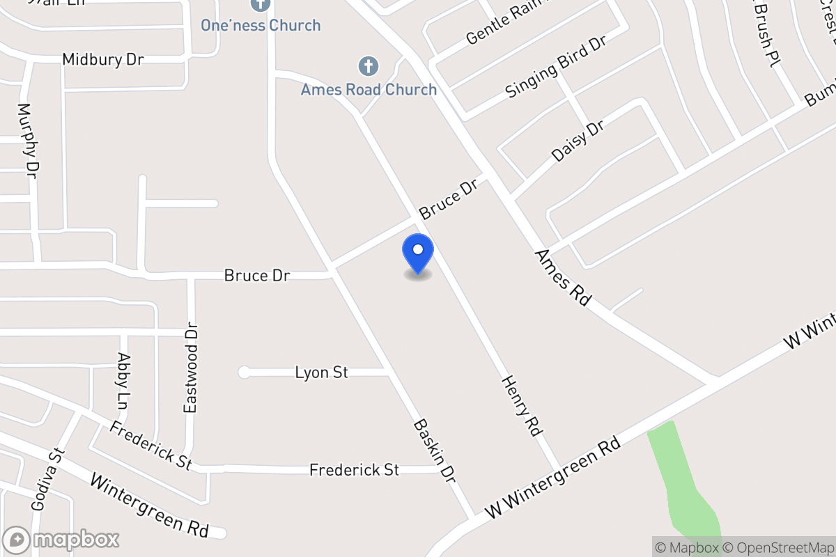 Map of 2921 Henry Rd