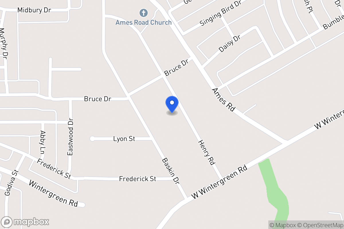 Map of 2905 Henry Rd