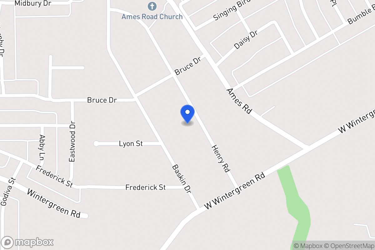 Map of 2901 Henry Rd