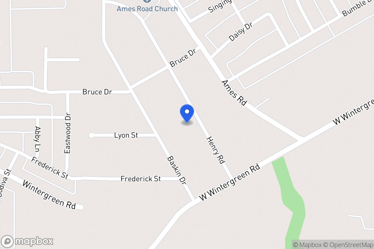 Map of 2827 Henry Rd