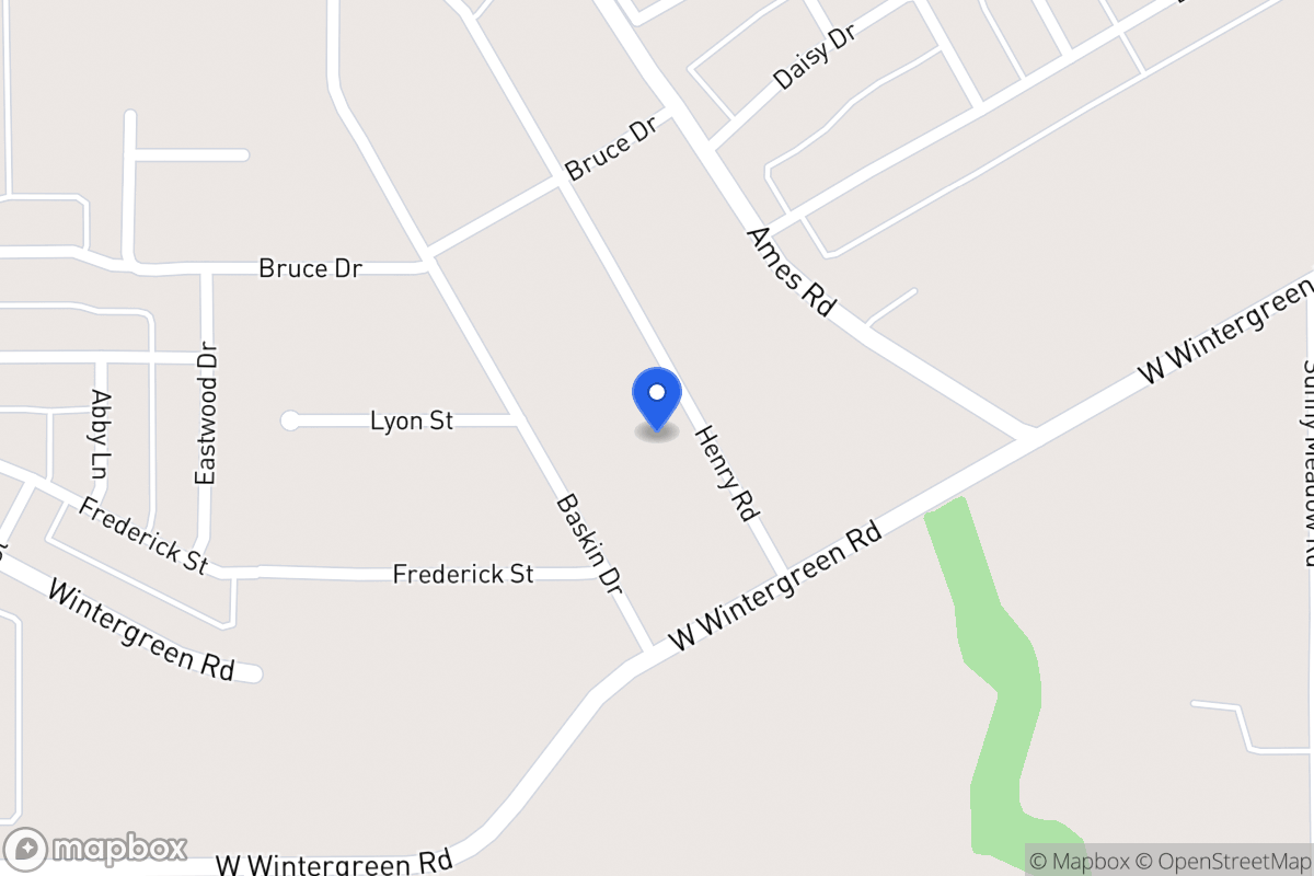 Map of 2809 Henry Rd