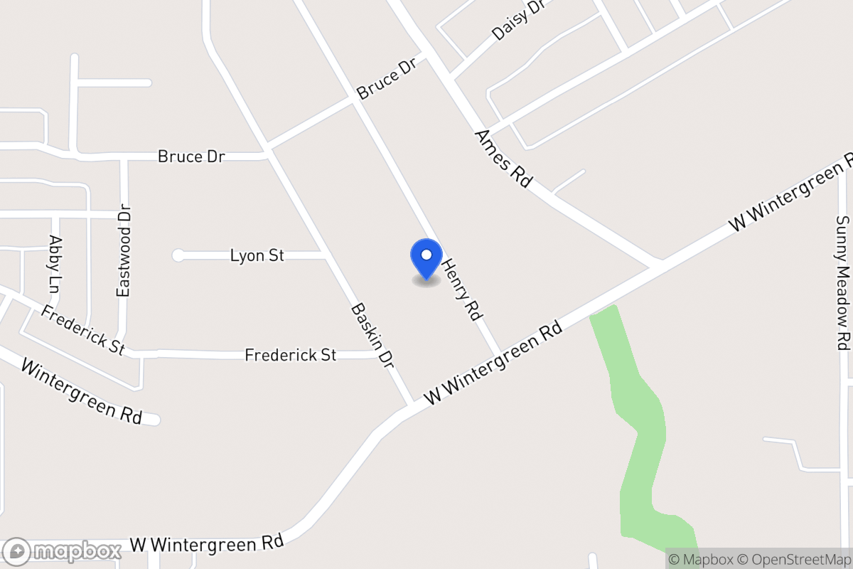 Map of 2803 Henry Rd