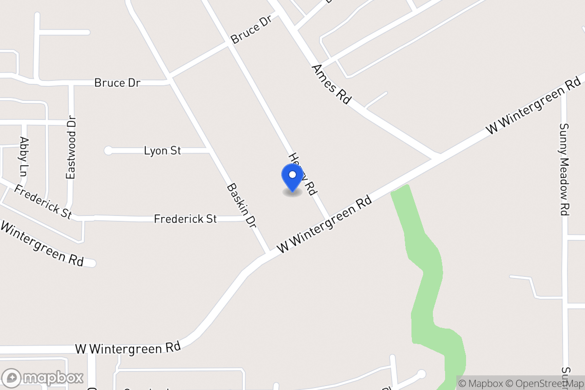 Map of 2715 Henry Rd
