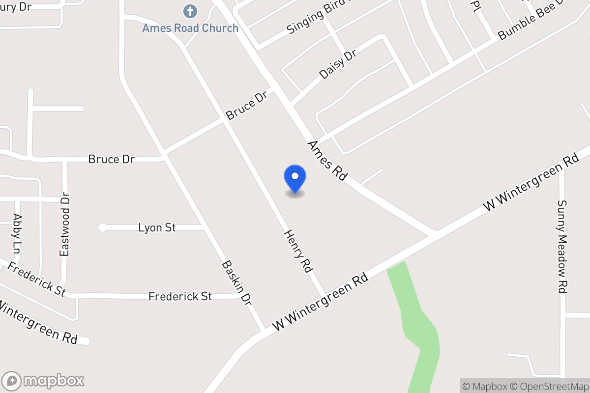 Map of 2820 Henry Rd