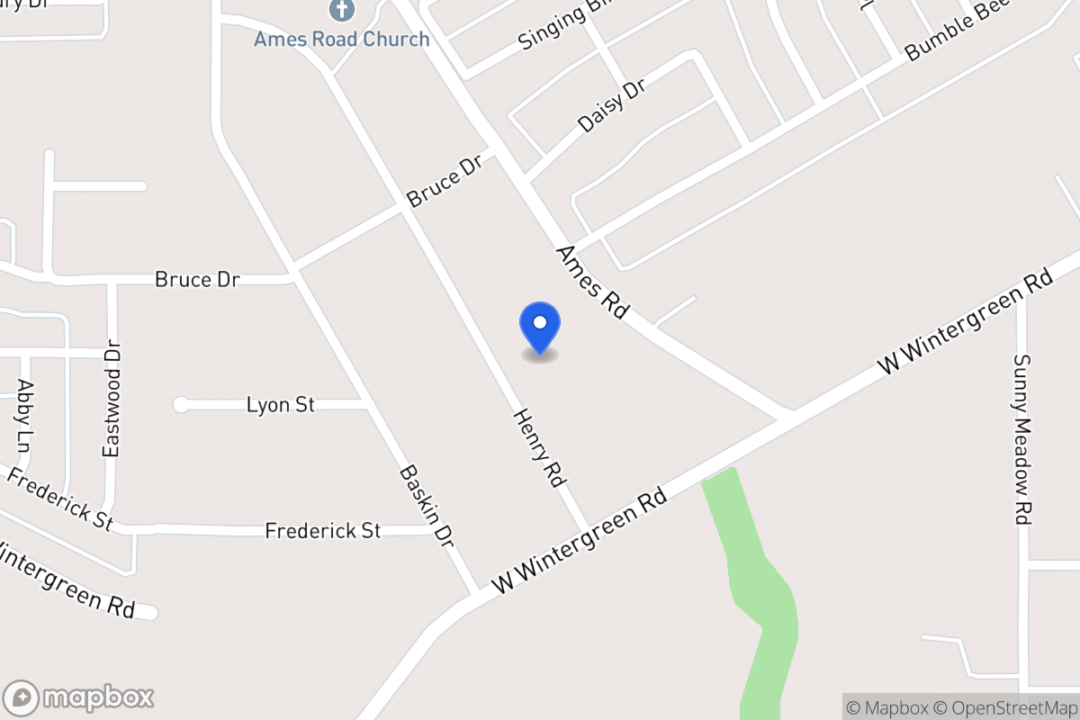Map of 2814 Henry Rd