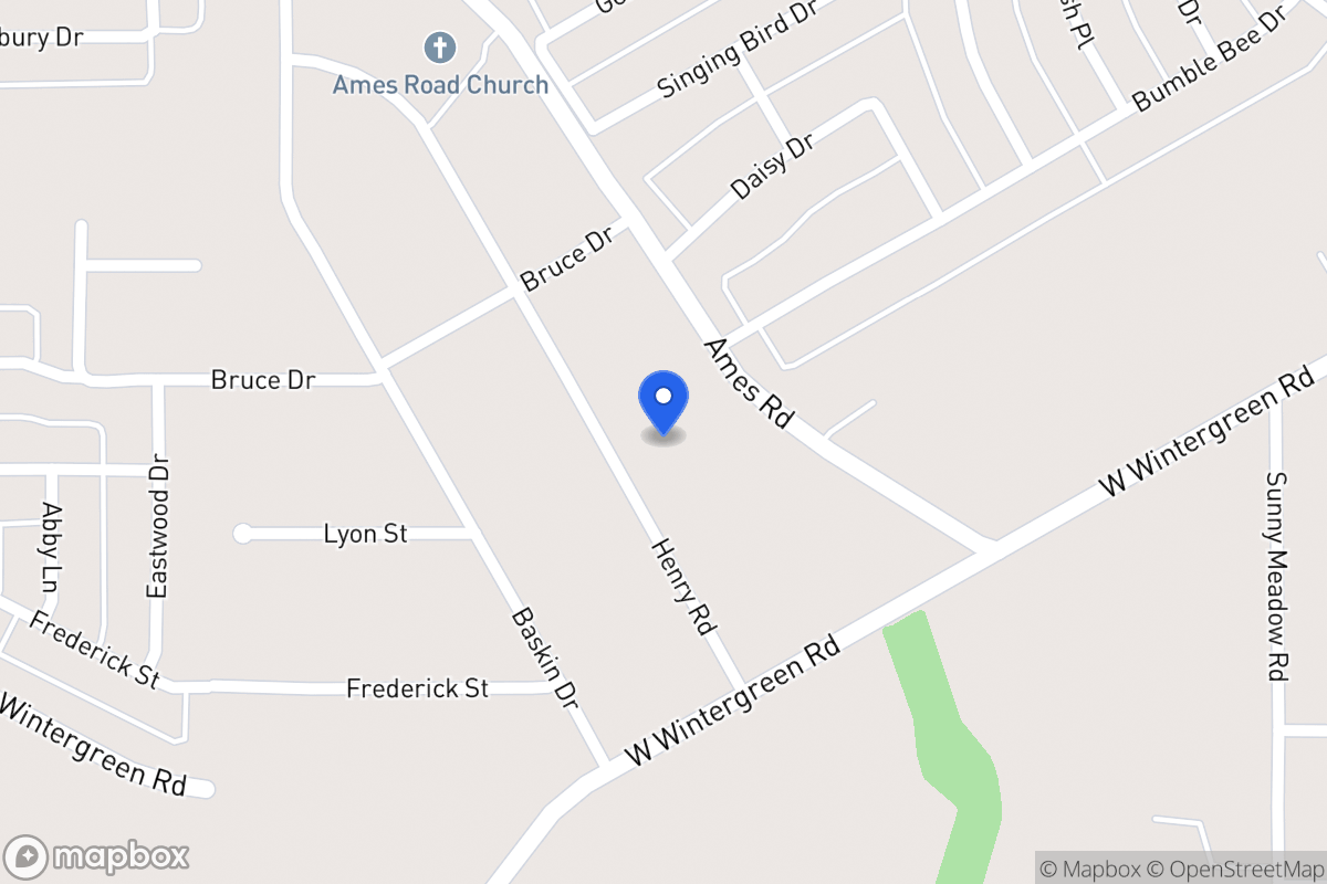 Map of 2826 Henry Rd