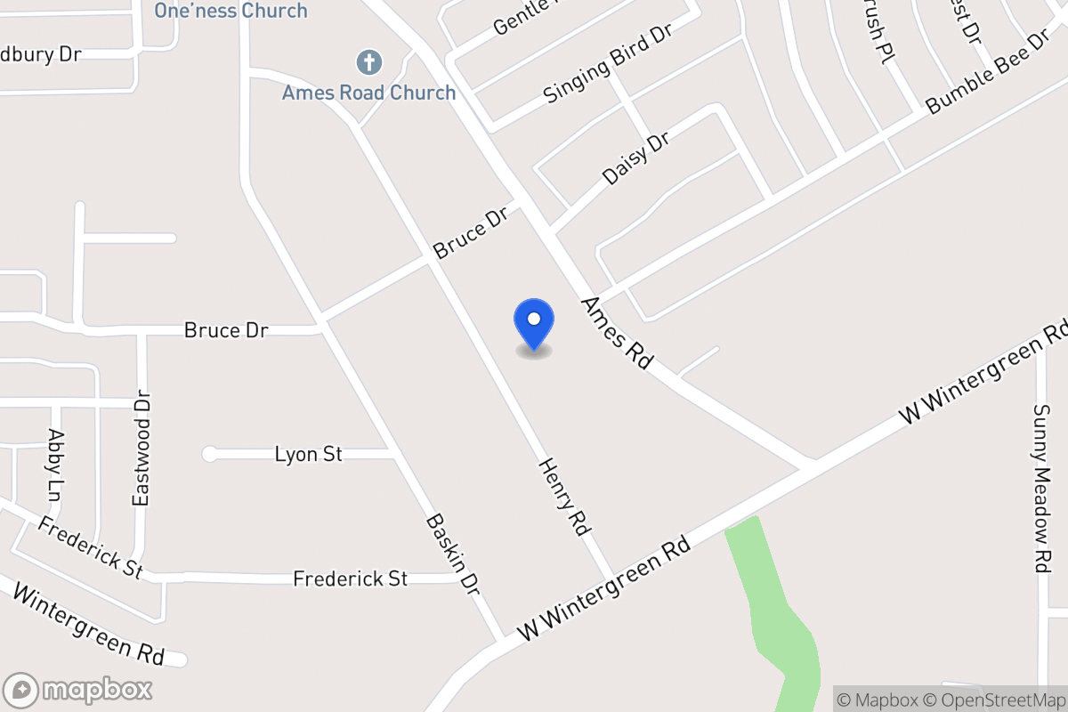 Map of 2906 Henry Rd