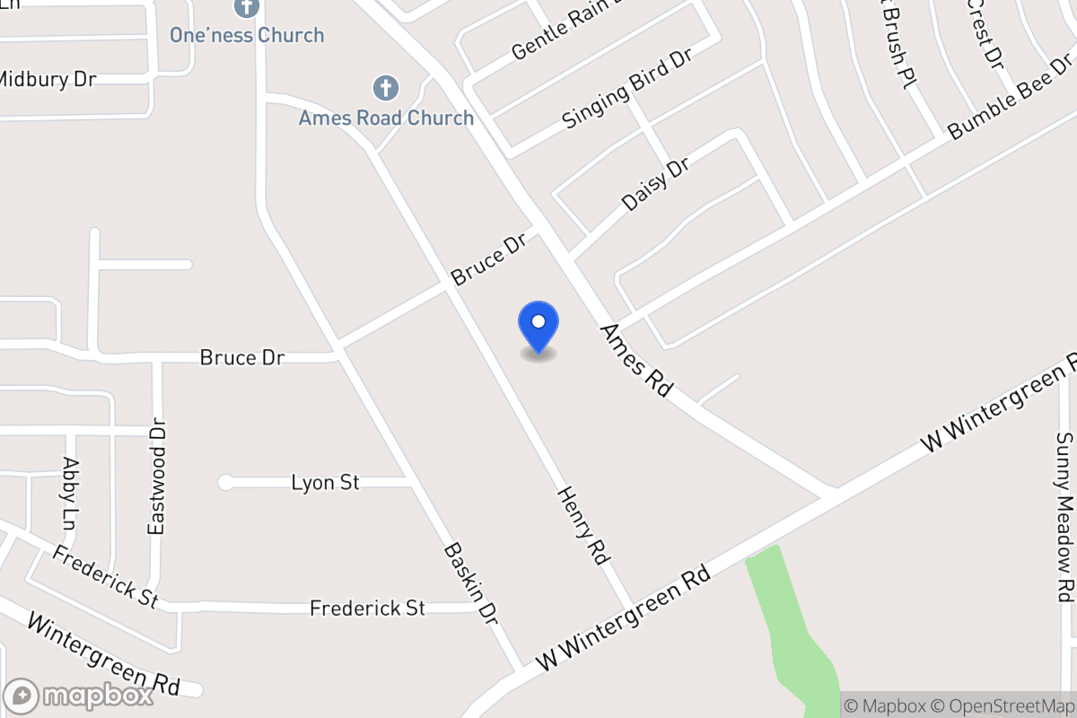 Map of 2908 Henry Rd